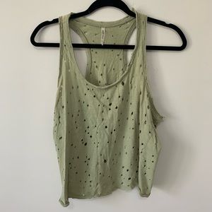 Cute Deep Scoop Tank Top